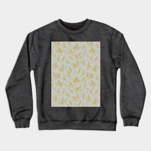 Retro print with plants Crewneck Sweatshirt